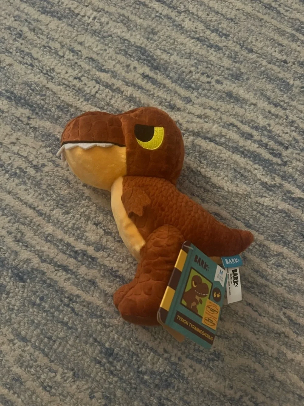 NWT Bark Tyrion Tyrannosaurus Dog Toy